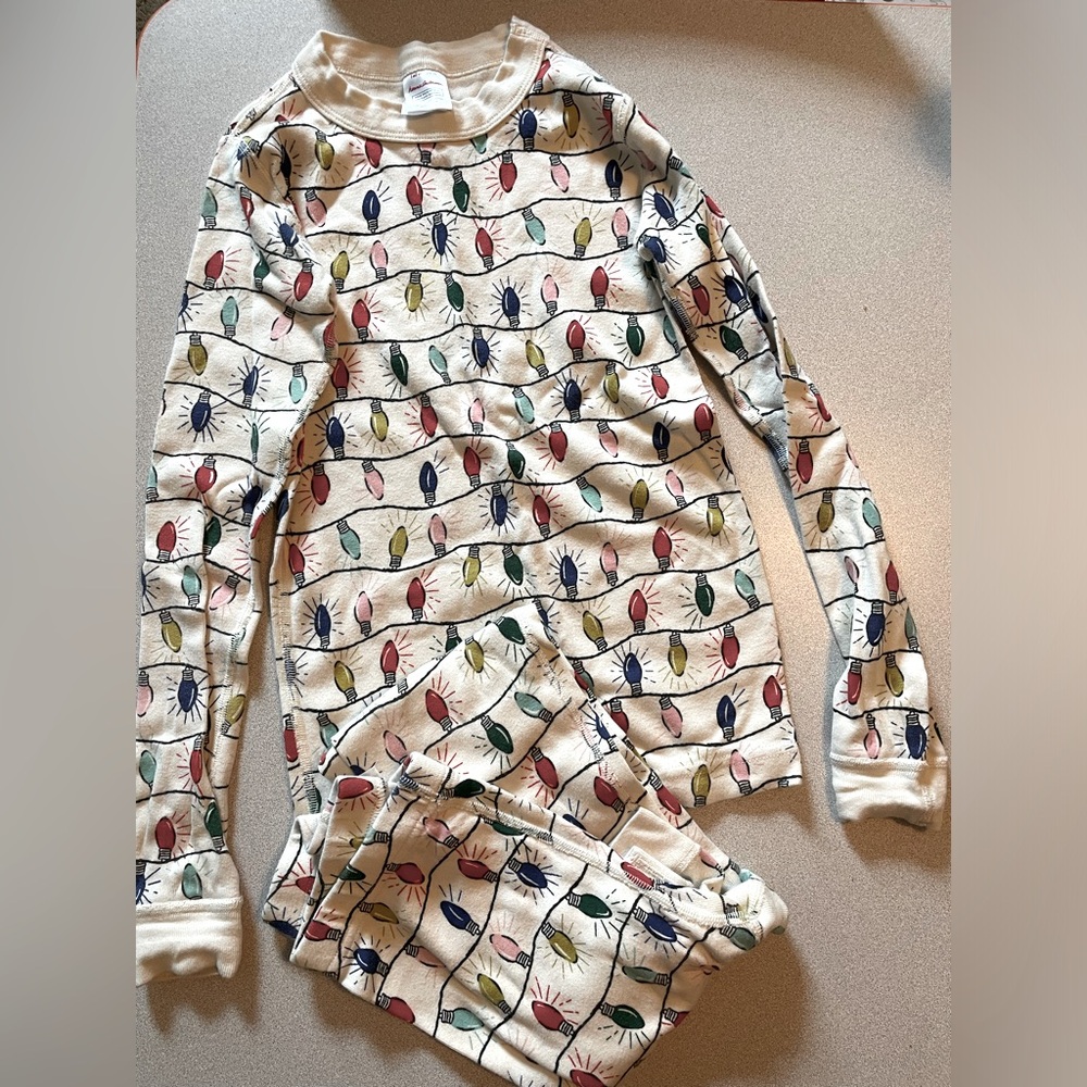 Hanna Andersson Christmas pajama set